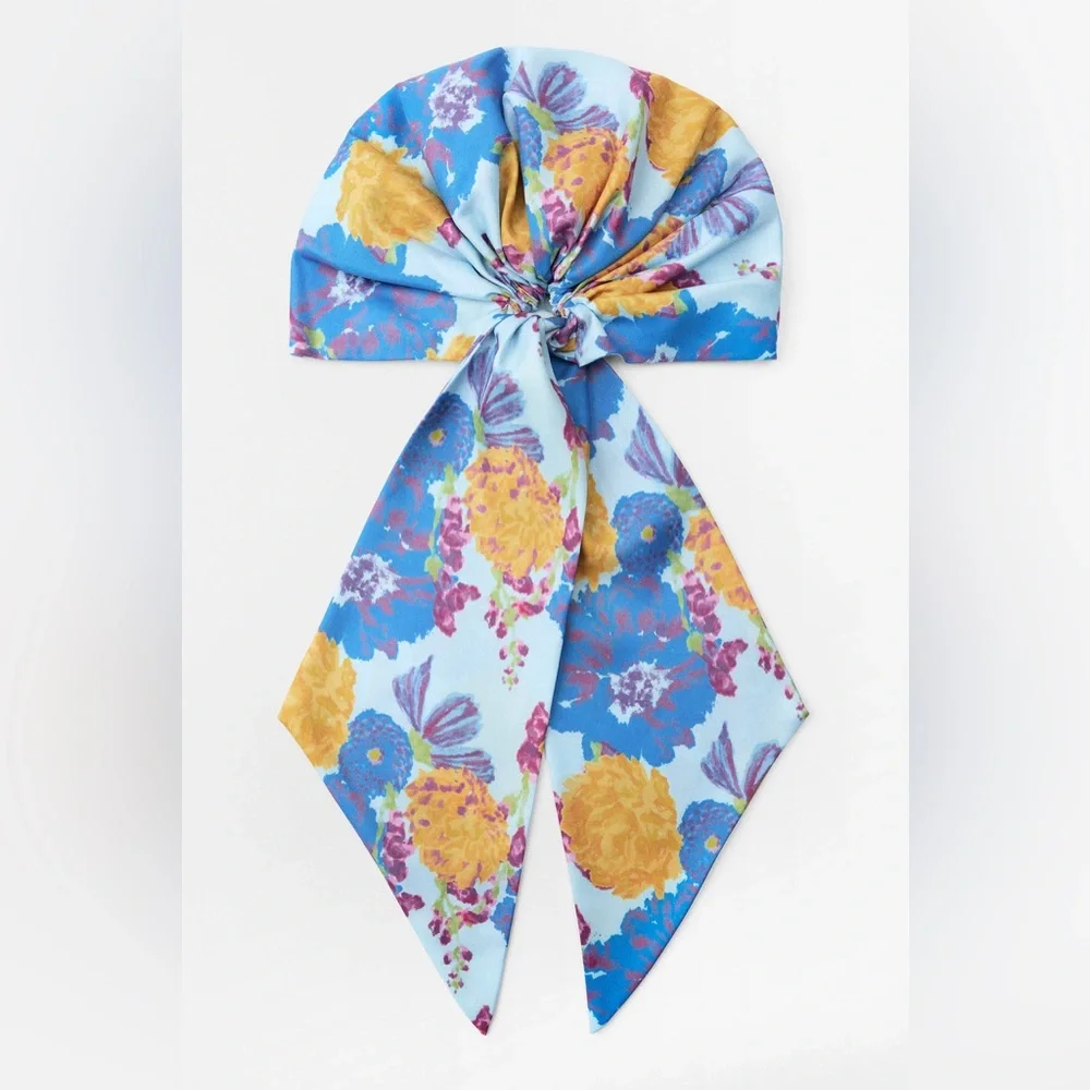 Zara Floral Print Head wrap - NWT